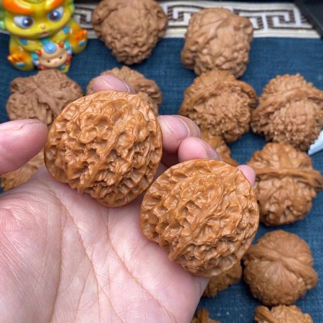 文玩核桃把件41原桩苹果全品