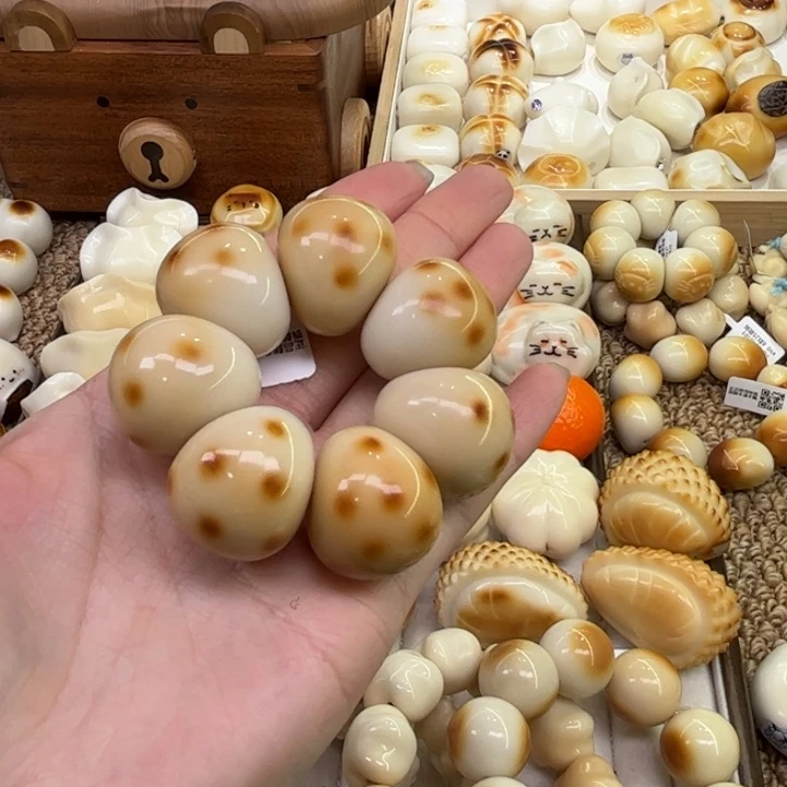 把件菩提根/象牙果12.6.25象牙果炭烤豹纹山竹瑕