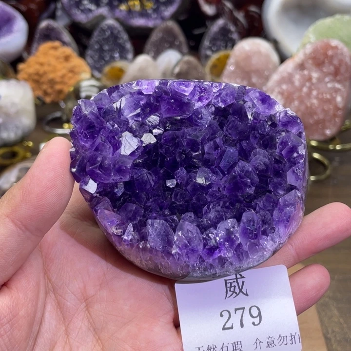 水晶未镶嵌珠宝半成品