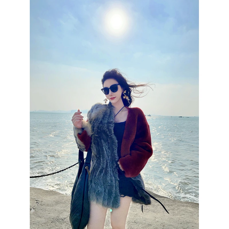 秋冬女款短外套冬季保暖05-4-4-3编码