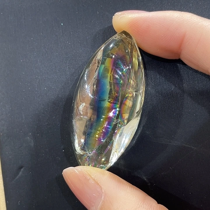 珠宝半成品水晶未镶嵌黄阿赛