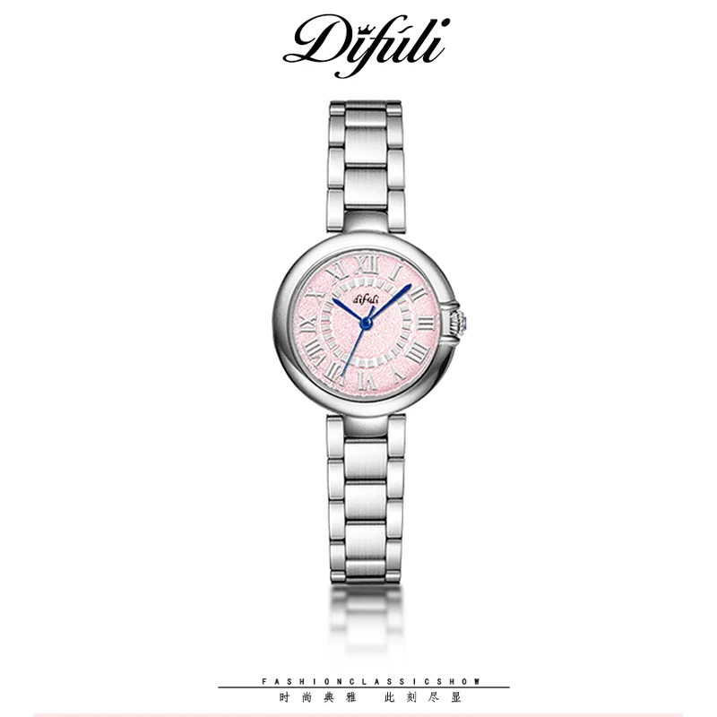 【黎莎专属】粉面告白气球女表气质时尚轻奢个性防水腕表DF862420