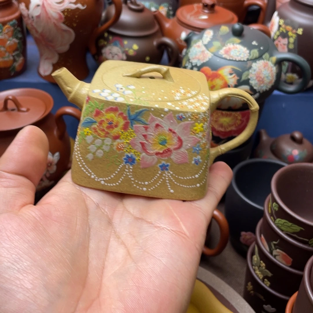 长***孩红泥茶杯紫砂茶壶150cc