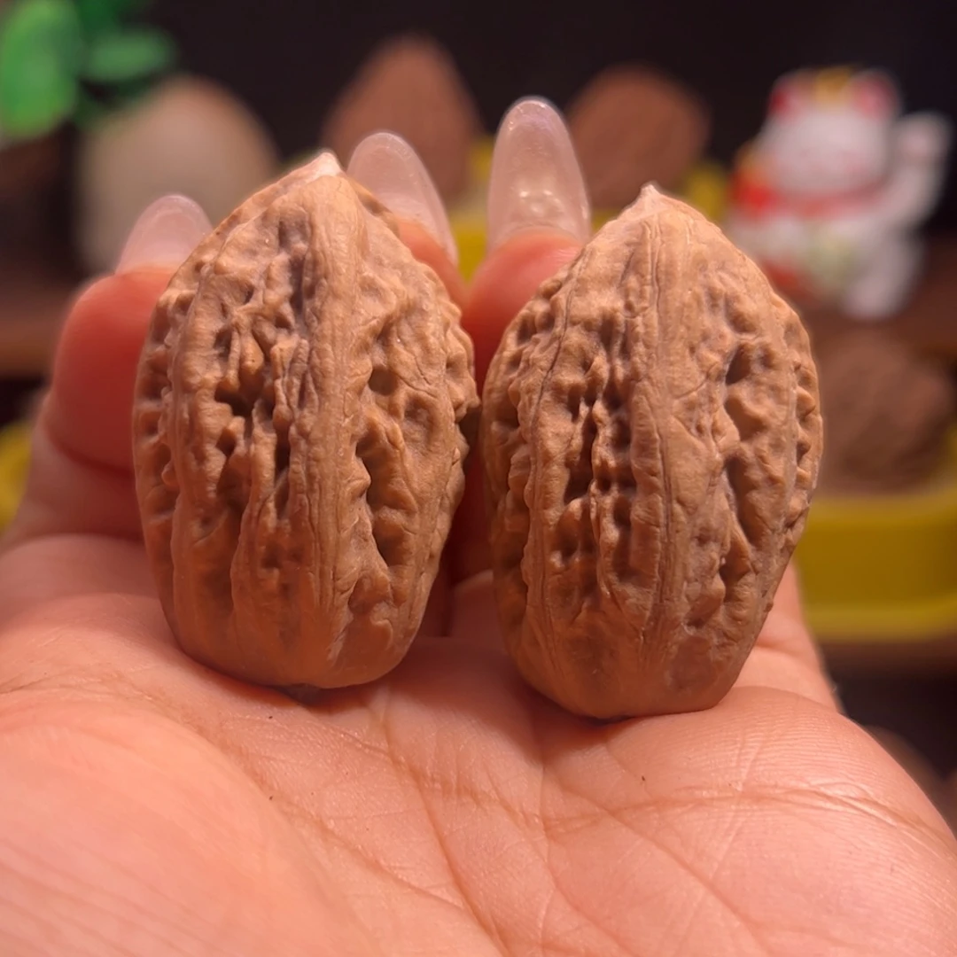 文玩核桃吊坠核桃59反油