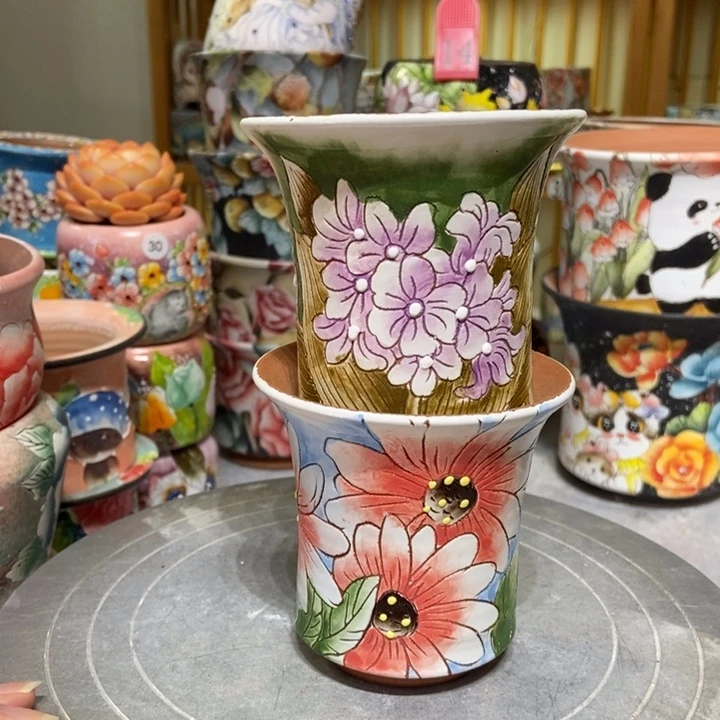 景德镇艺术手绘作品