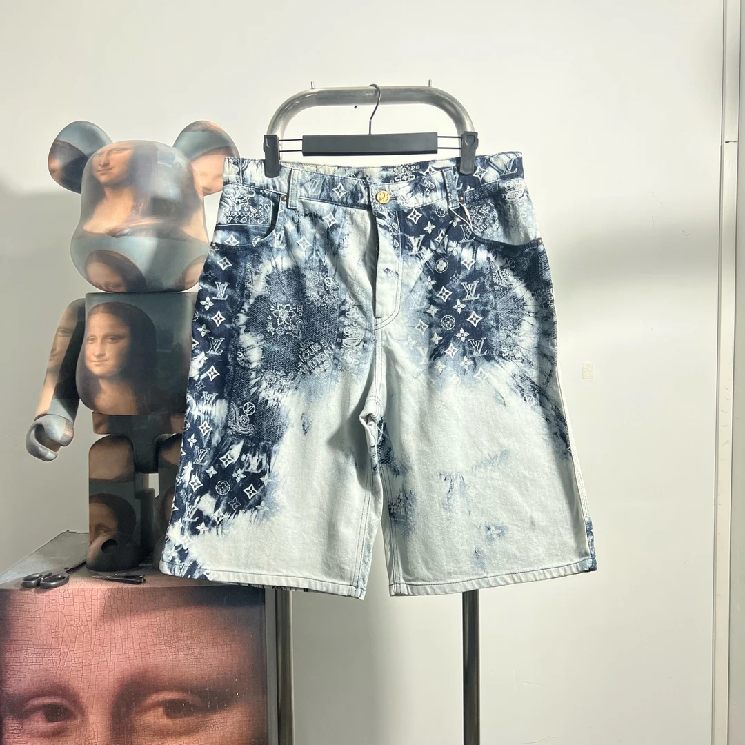 99新 LouisVuitton/路易威登 Lv腰果花满印短裤5R2922尺码：31