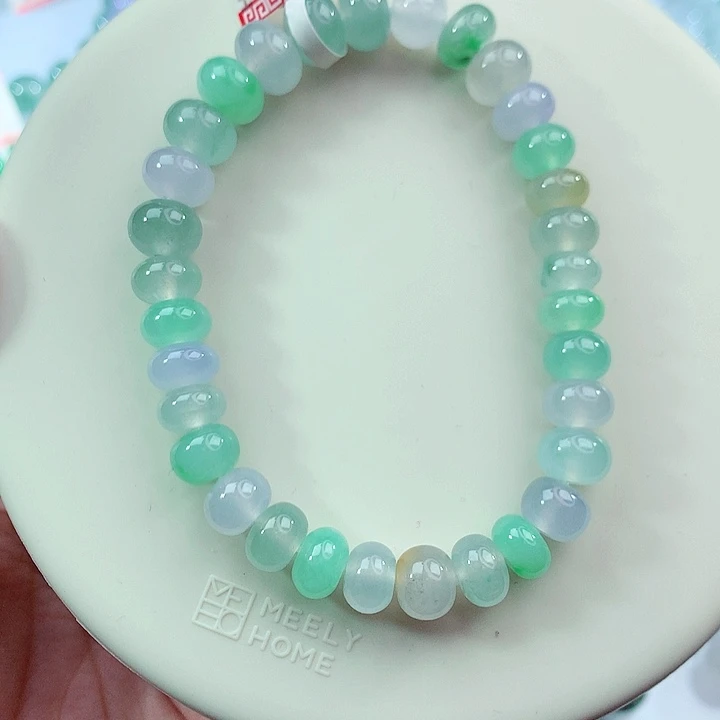 翡翠未镶嵌手链卡9