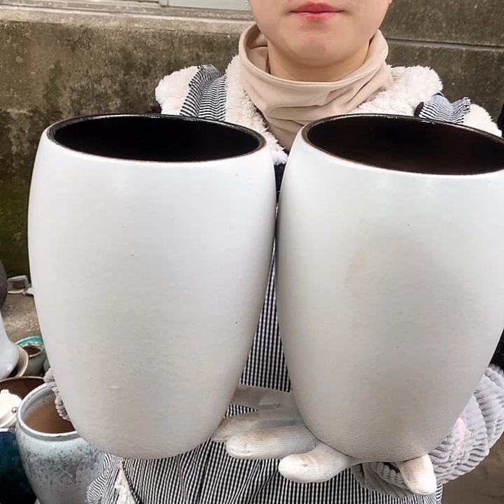 紫砂花盆正品口15高23