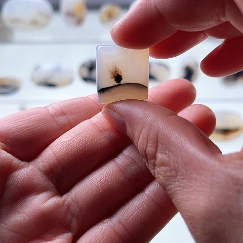 【闪购商品】玛瑙/玉髓珠宝半成品未镶嵌阿*