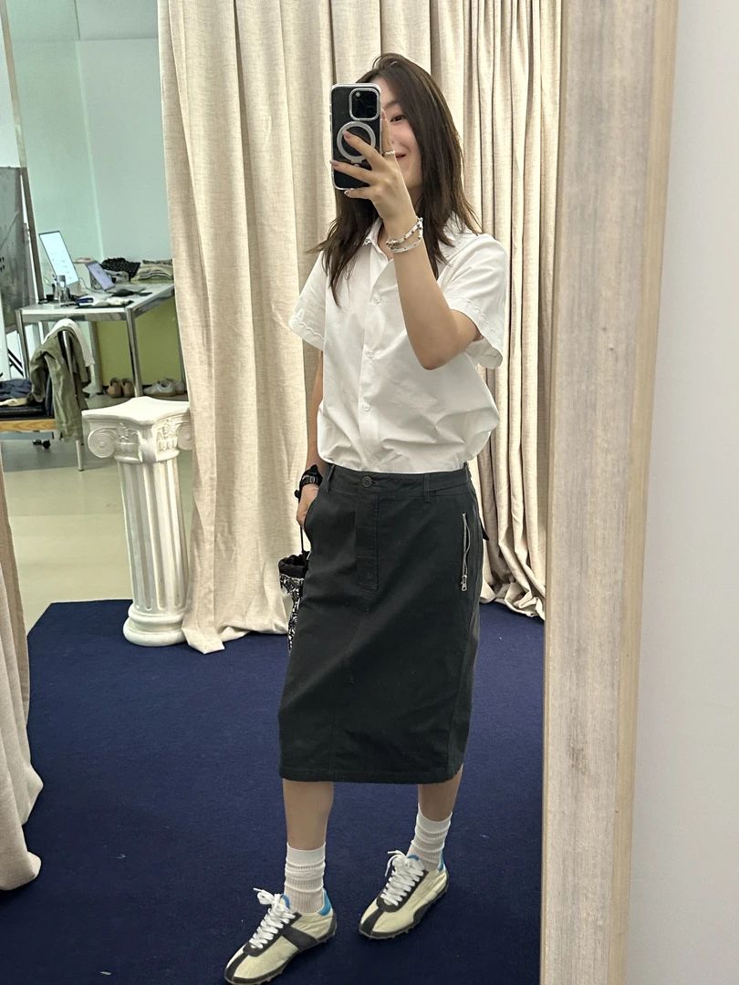 【ZHANGDAYUN】71432#【Ins博主巨巨巨重工工装半裙 】