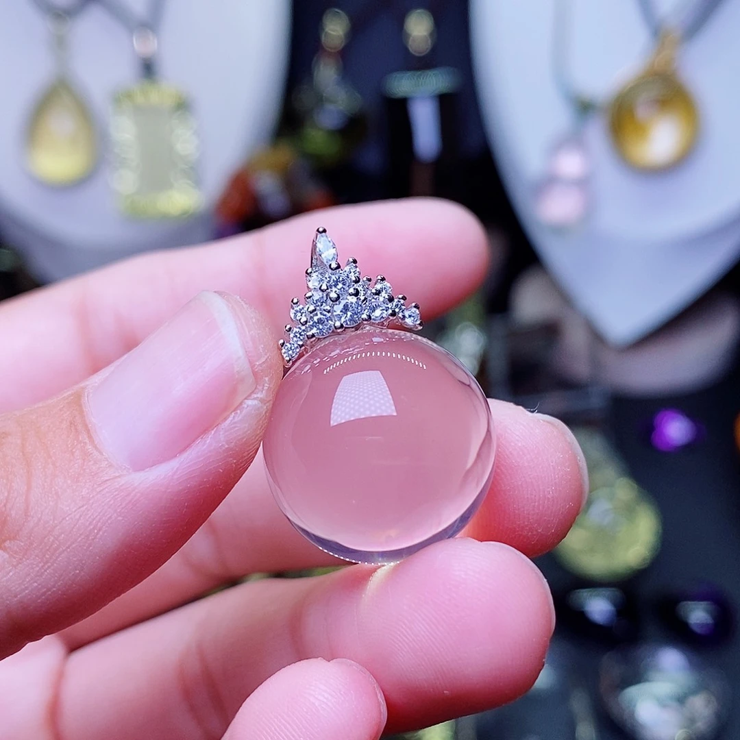 未镶嵌吊坠(赠链)水晶
