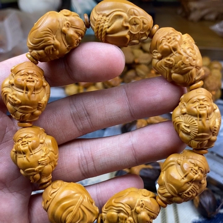 橄榄核手串/手链橄榄核雕工艺手串