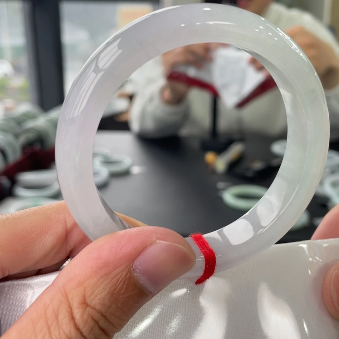 翡翠未镶嵌手镯17号链接57.9