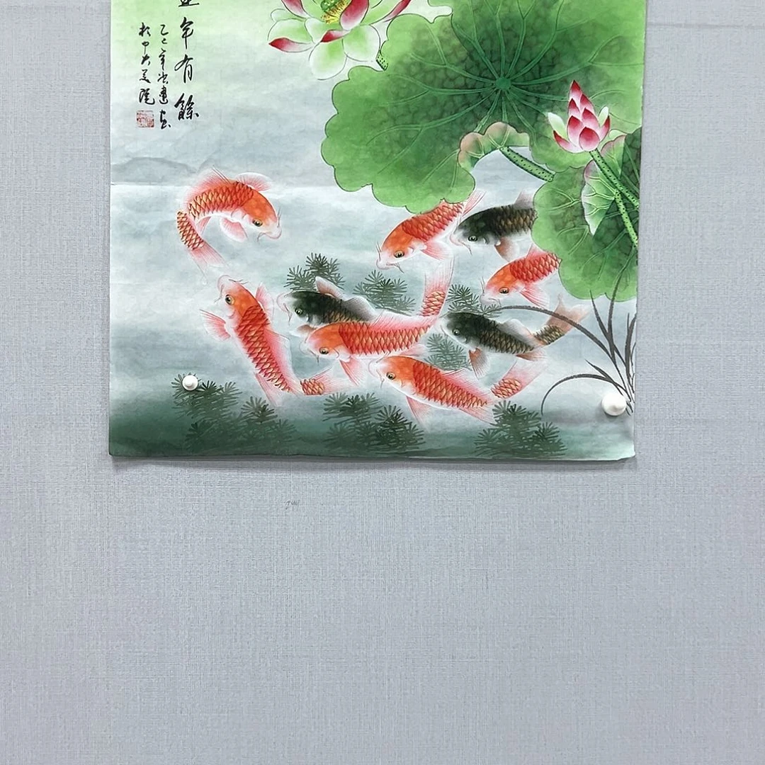 国画国画作品宣纸纯手绘