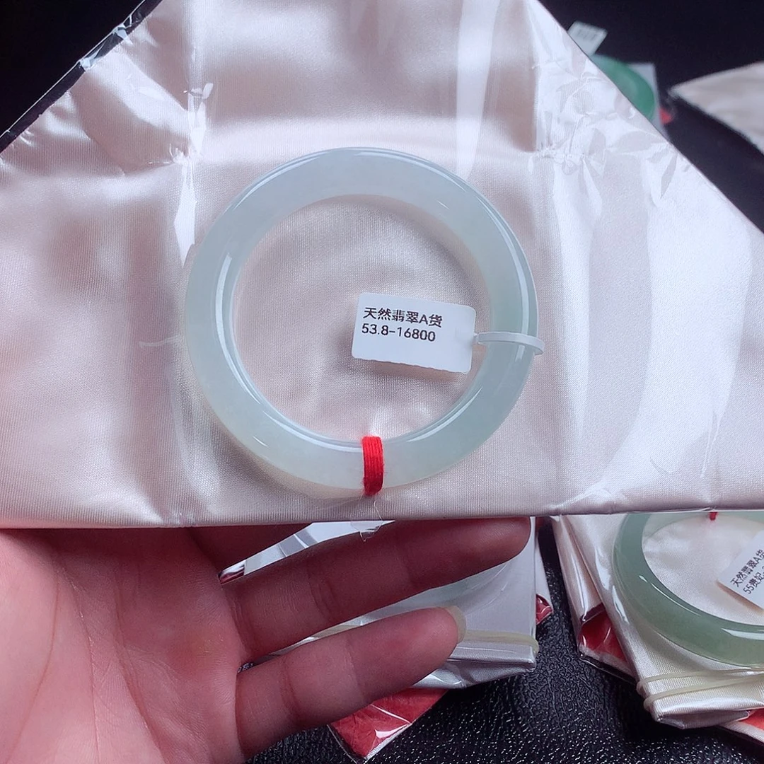 翡翠未镶嵌手镯缅甸翡翠天然手镯