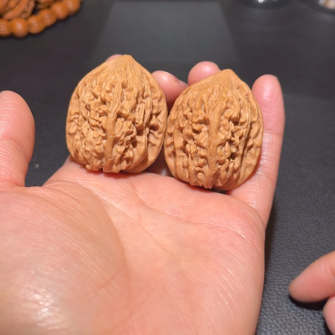 文玩核桃把件鸡心36