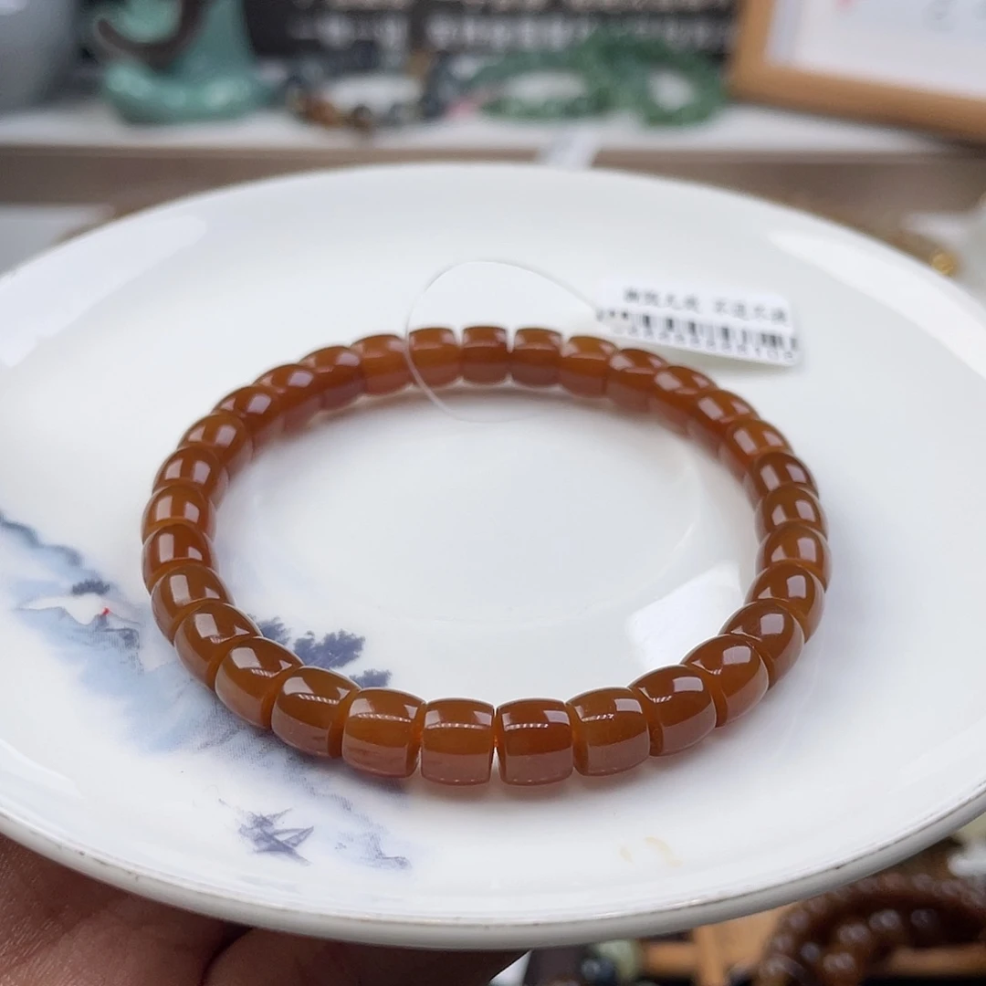 和田玉手串未镶嵌