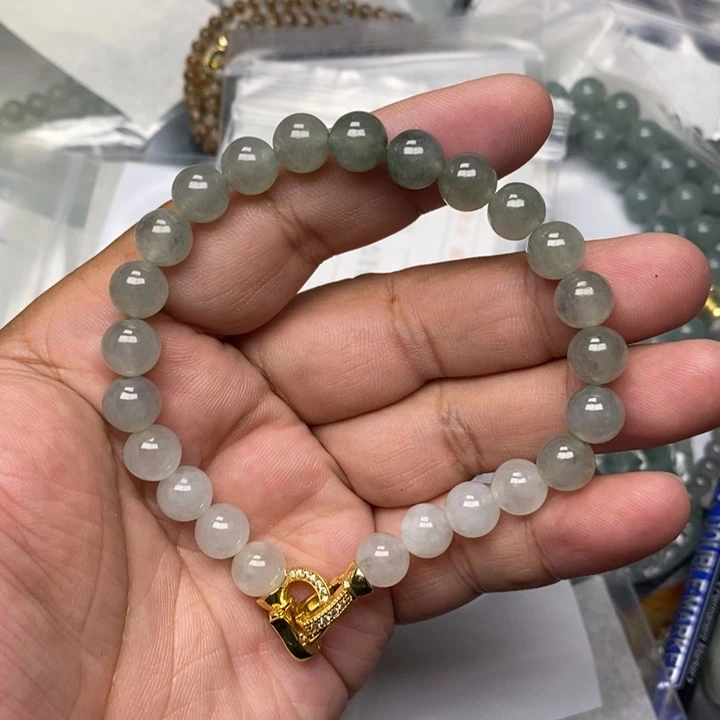 定制翡翠未镶嵌毛货需要抛光请慎拍