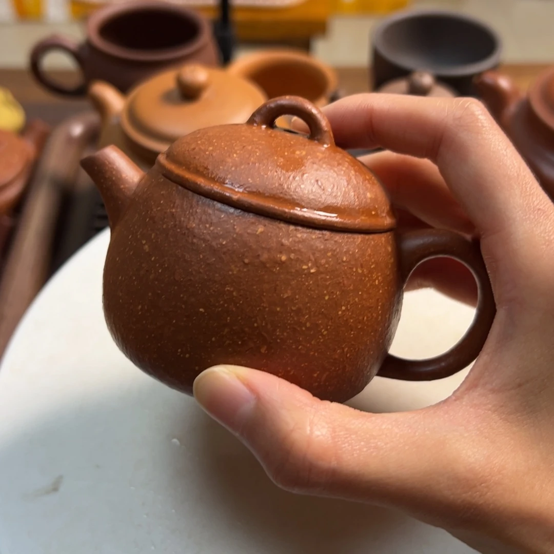 紫砂茶壶寂**生红将破小土豆160
