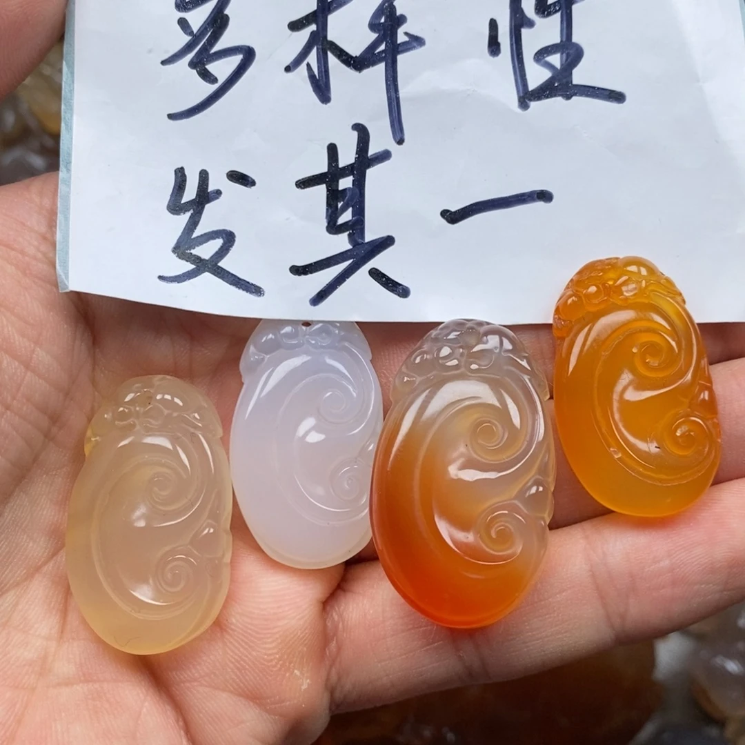 玛瑙/玉髓未镶嵌颈饰