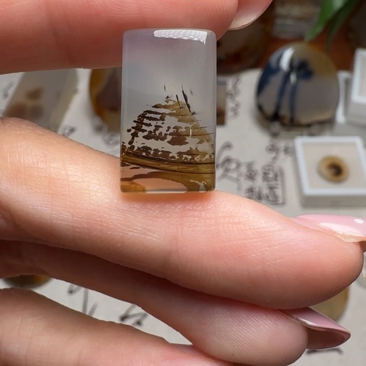 玛瑙/玉髓未镶嵌摆件