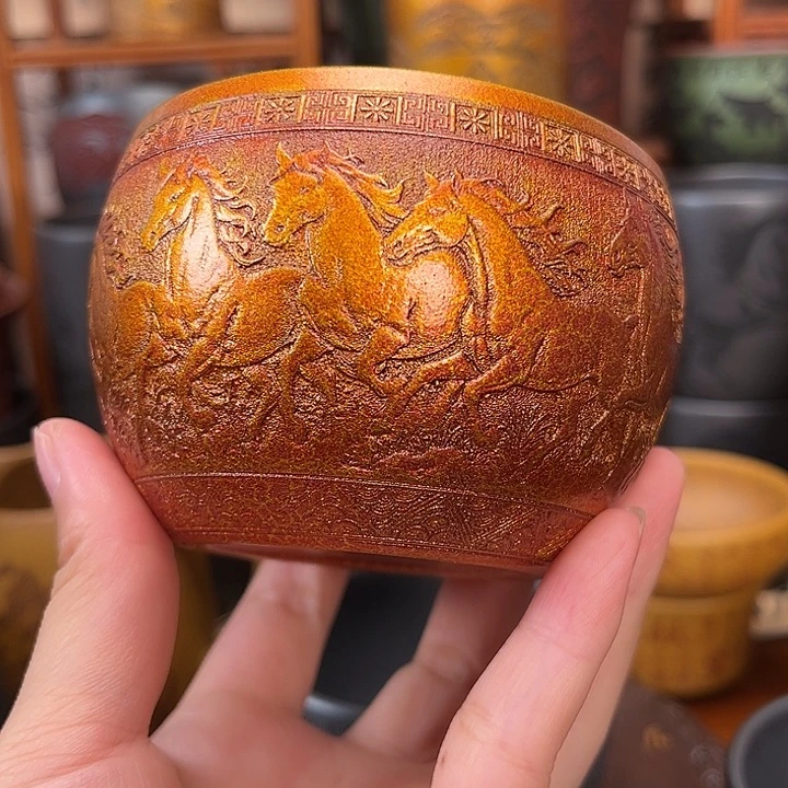 茶杯紫砂宜兴紫砂茶杯正品