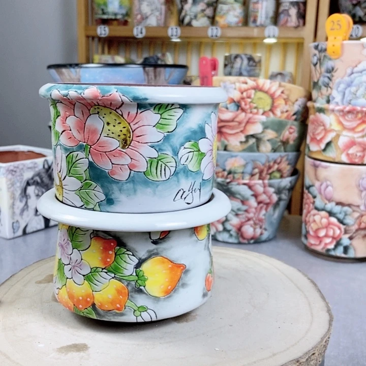 景德镇艺术手绘作品