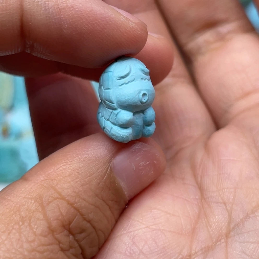 未镶嵌绿松石575