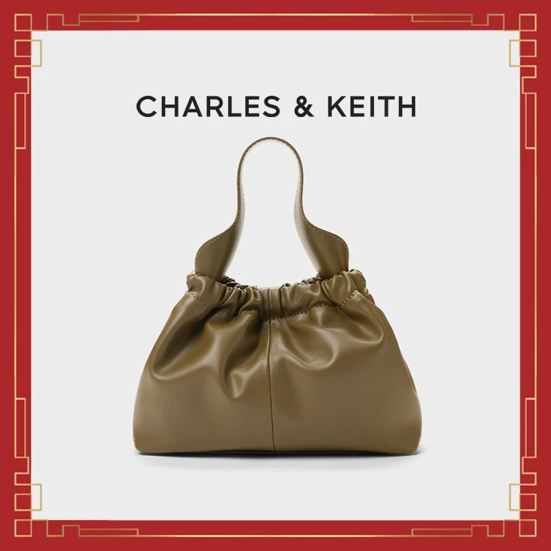 CHARLES & KEITH女士柔软链条斜挎云朵包{小号}【原】CK2-10151320