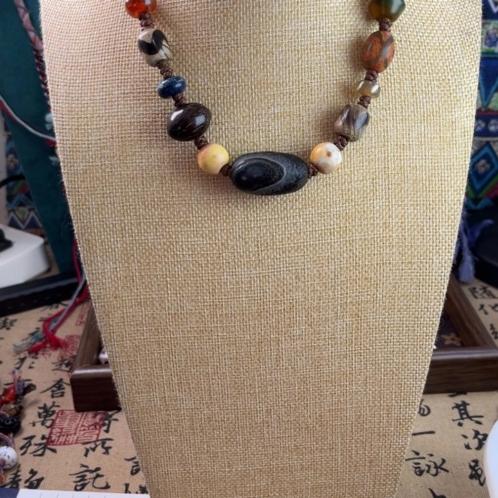 玛瑙/玉髓未镶嵌颈饰