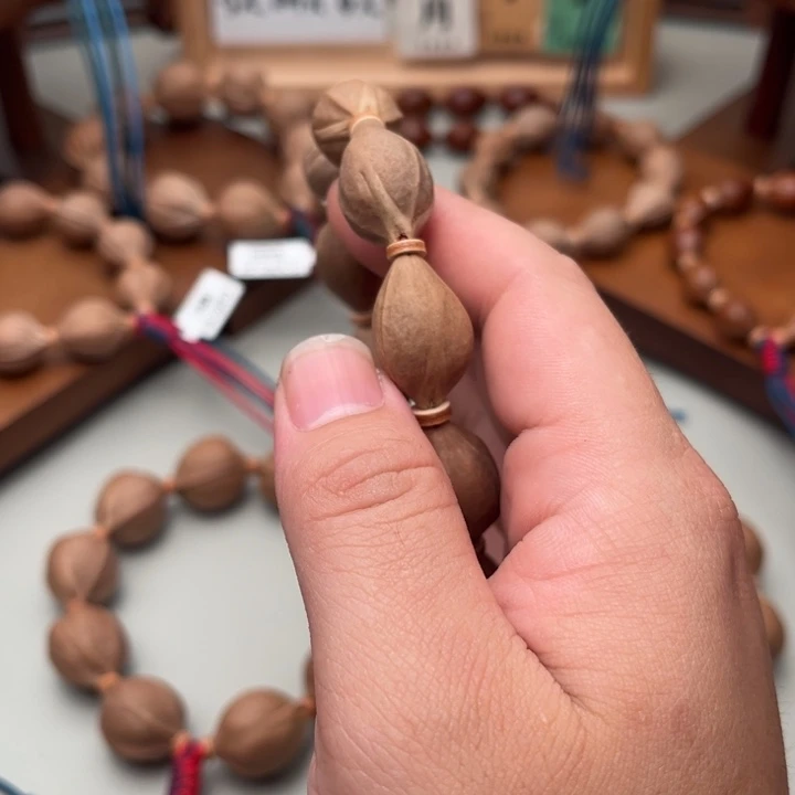 至***！橄榄核手串/手链梅林铁核