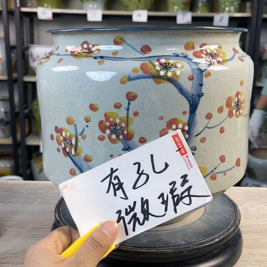 罐1xc景德镇陶瓷花盆