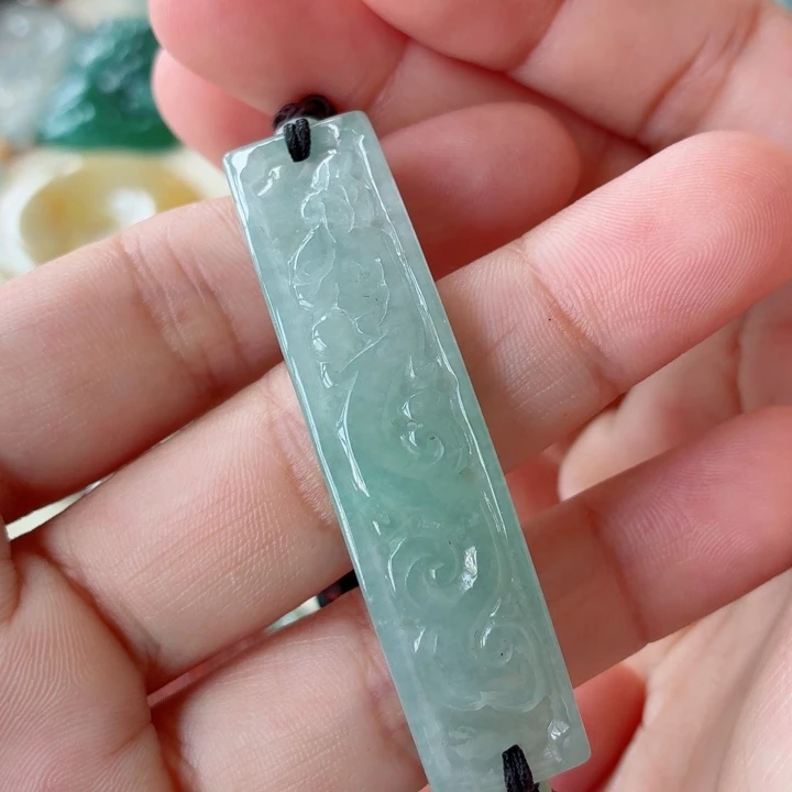 颈饰未镶嵌翡翠天然翡翠a货