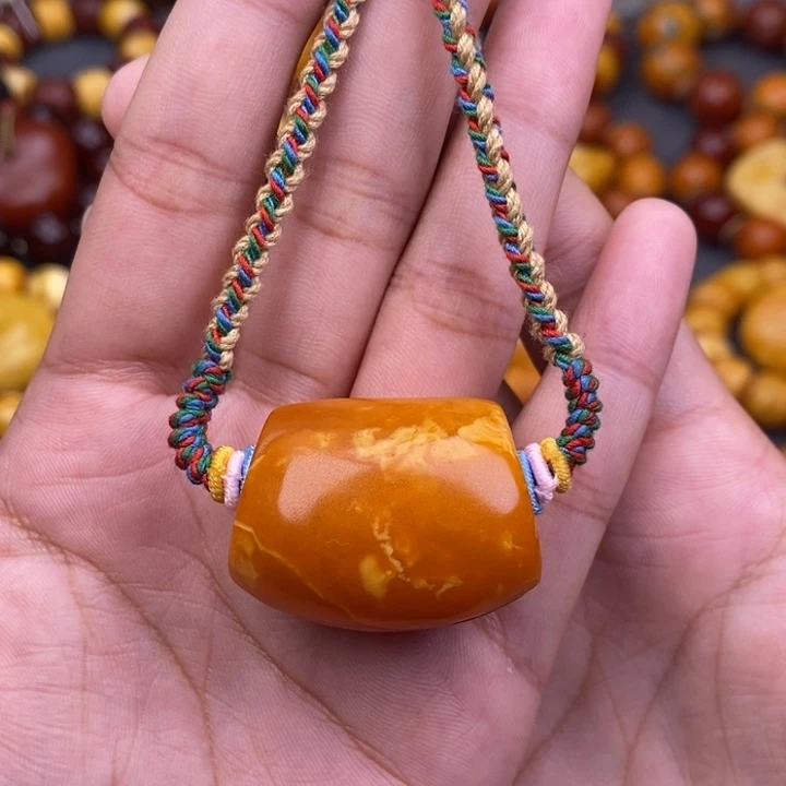 琥珀未镶嵌裸石蜜蜡L