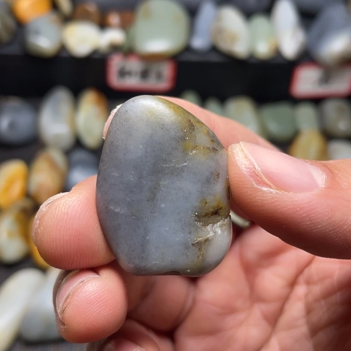 和田玉未镶嵌挂件36