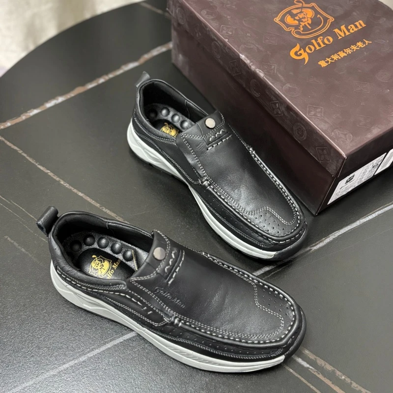 L7268 [皮鞋码] 时尚男士潮鞋 日常百搭一脚蹬男鞋