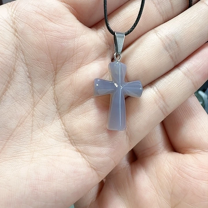 玛瑙/玉髓颈饰合金