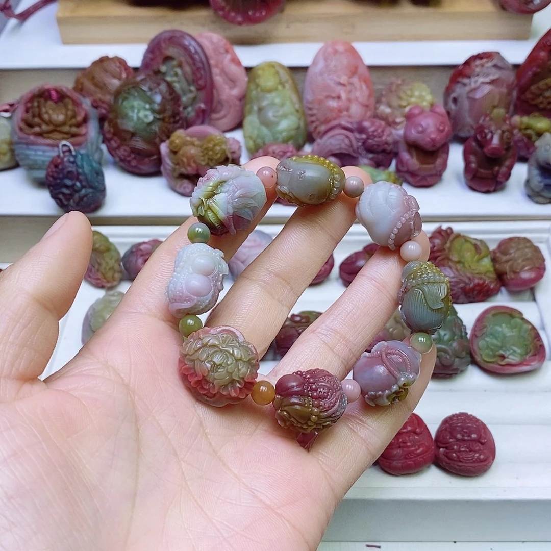 玛瑙/玉髓盐源玛瑙未镶嵌