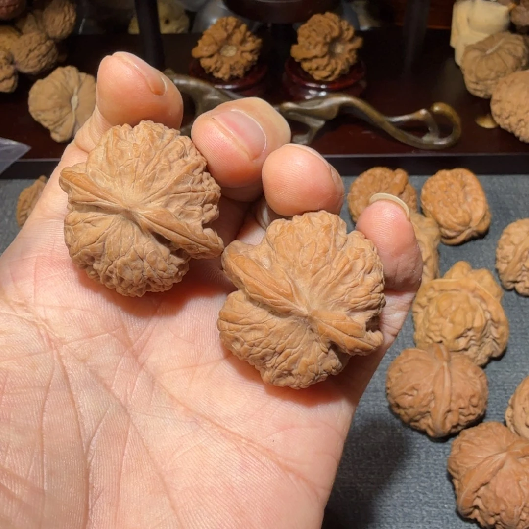 把件文玩核桃血麒麟全品37尺