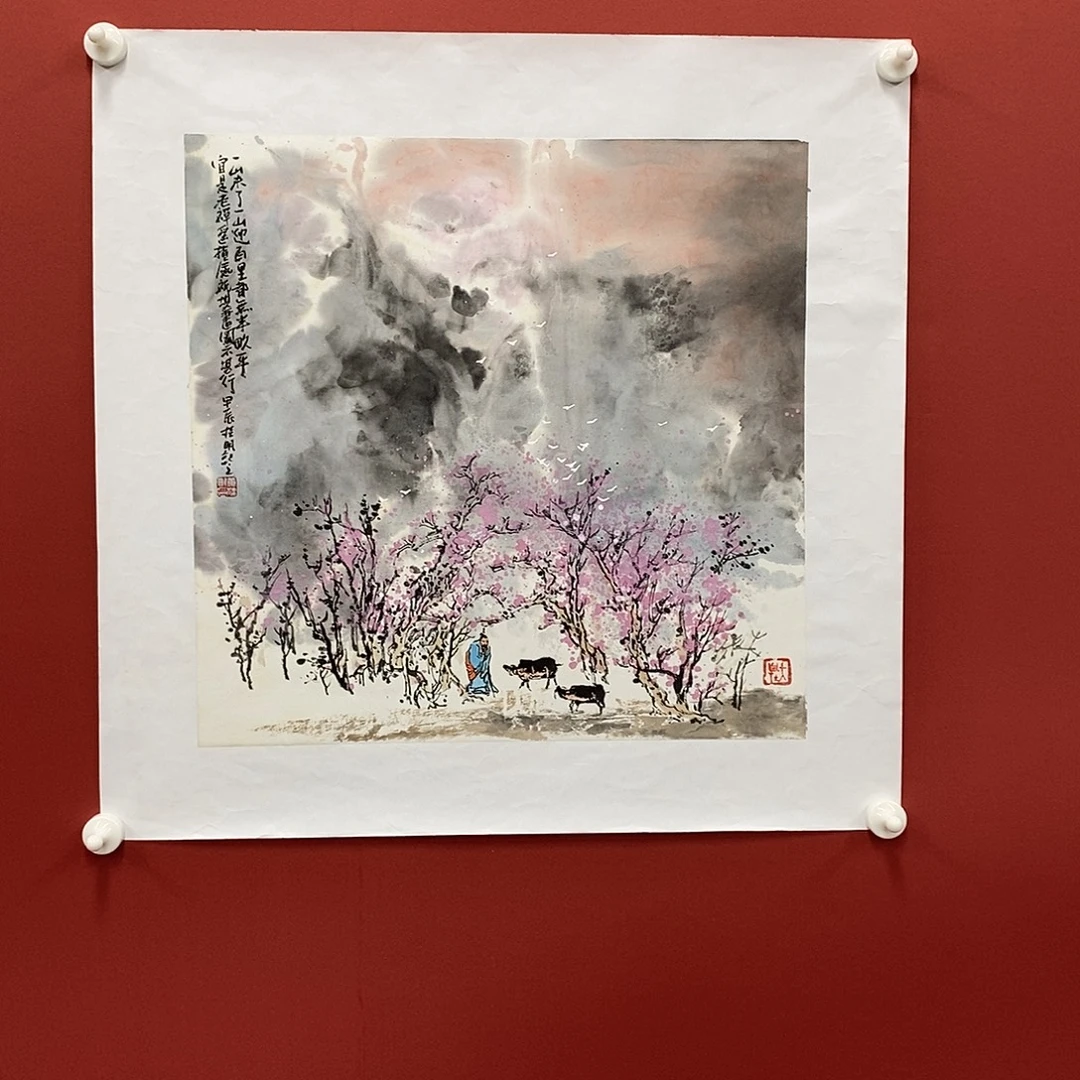 国画黄桂明三尺斗方精品佳作