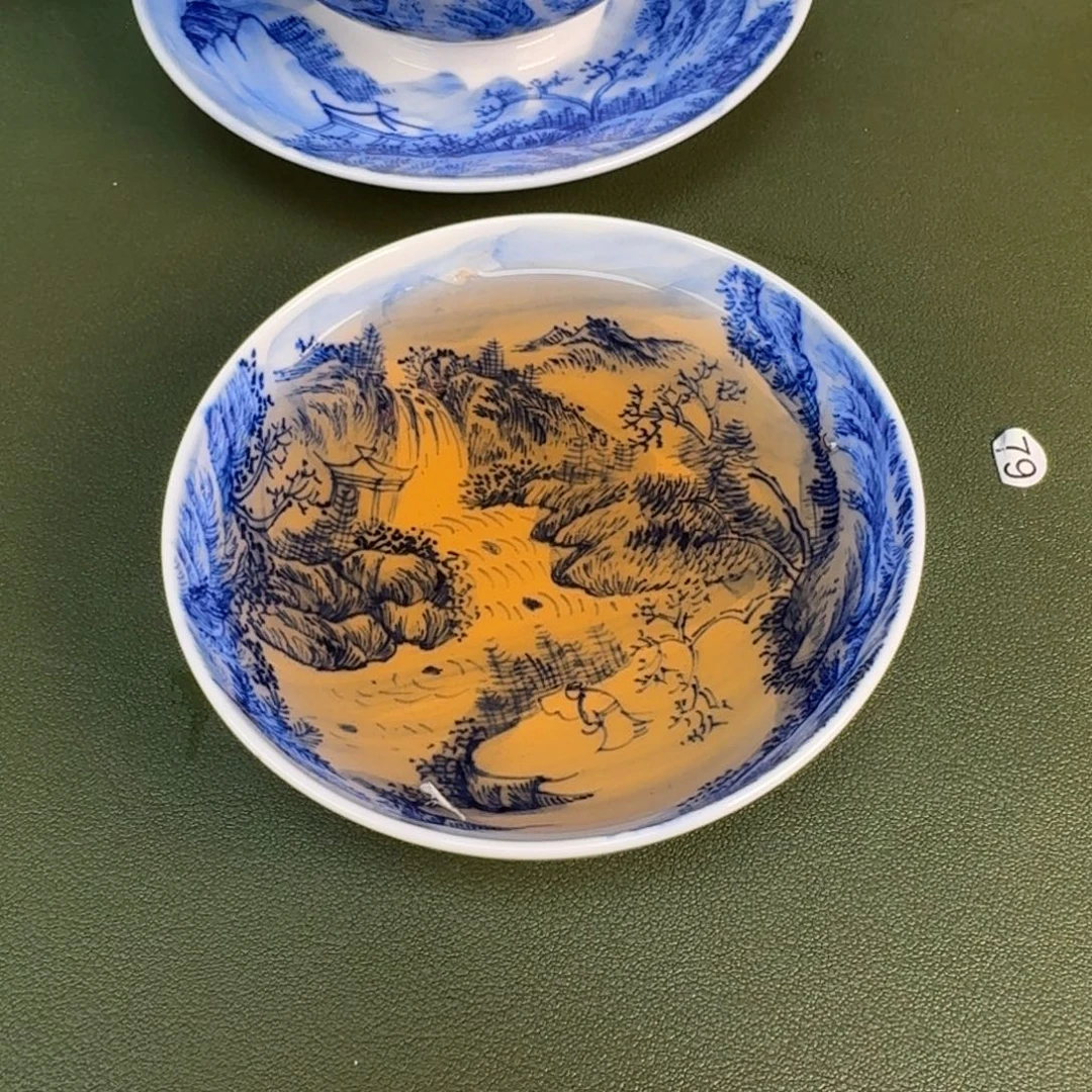 景德镇纯手绘茶具圆圆271