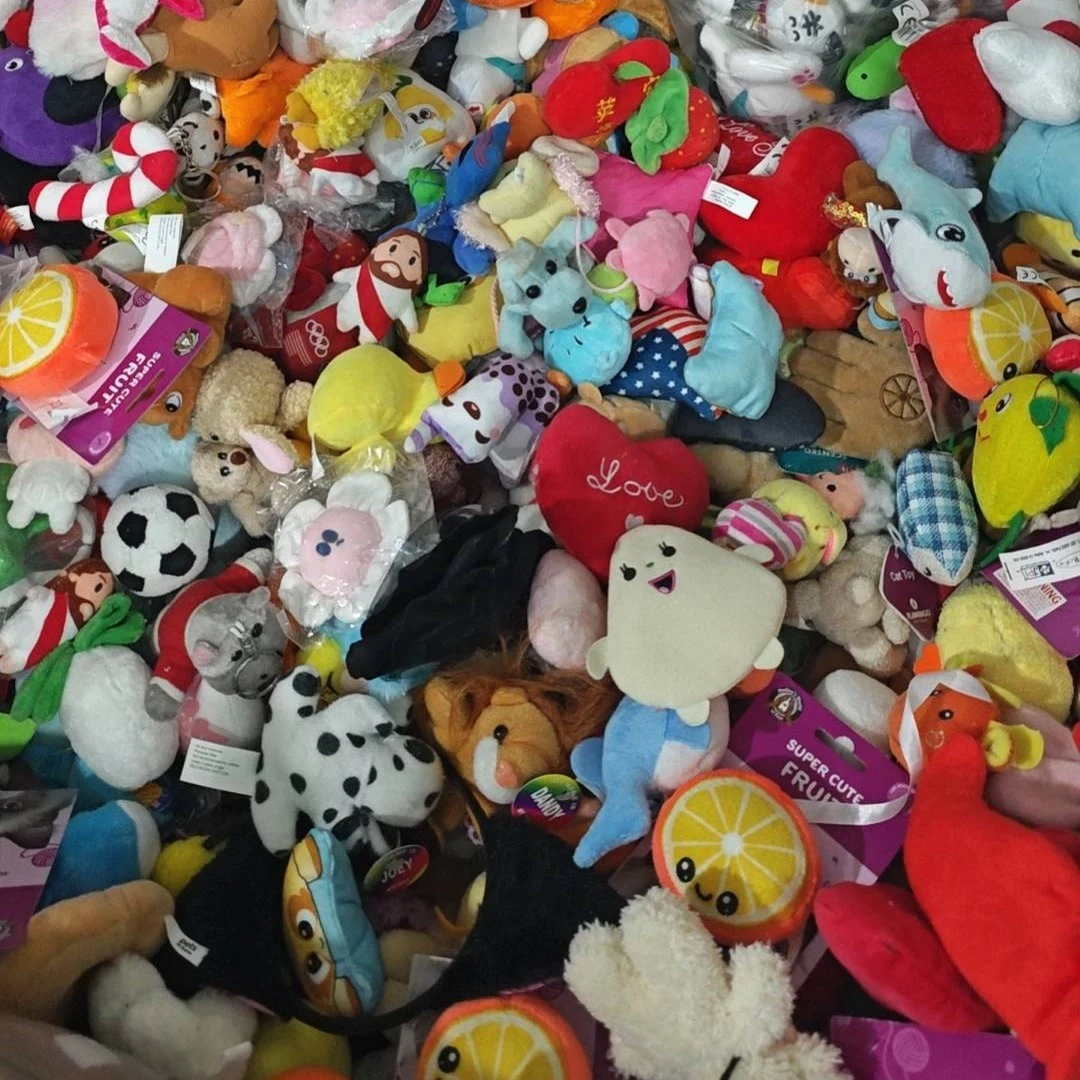 外贸尾单 微瑕疵可作礼物的毛绒玩具娃娃 库存微瑕不退不换