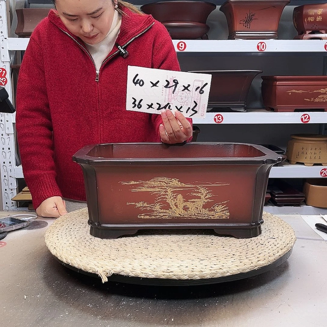 紫砂花盆紫砂花盆