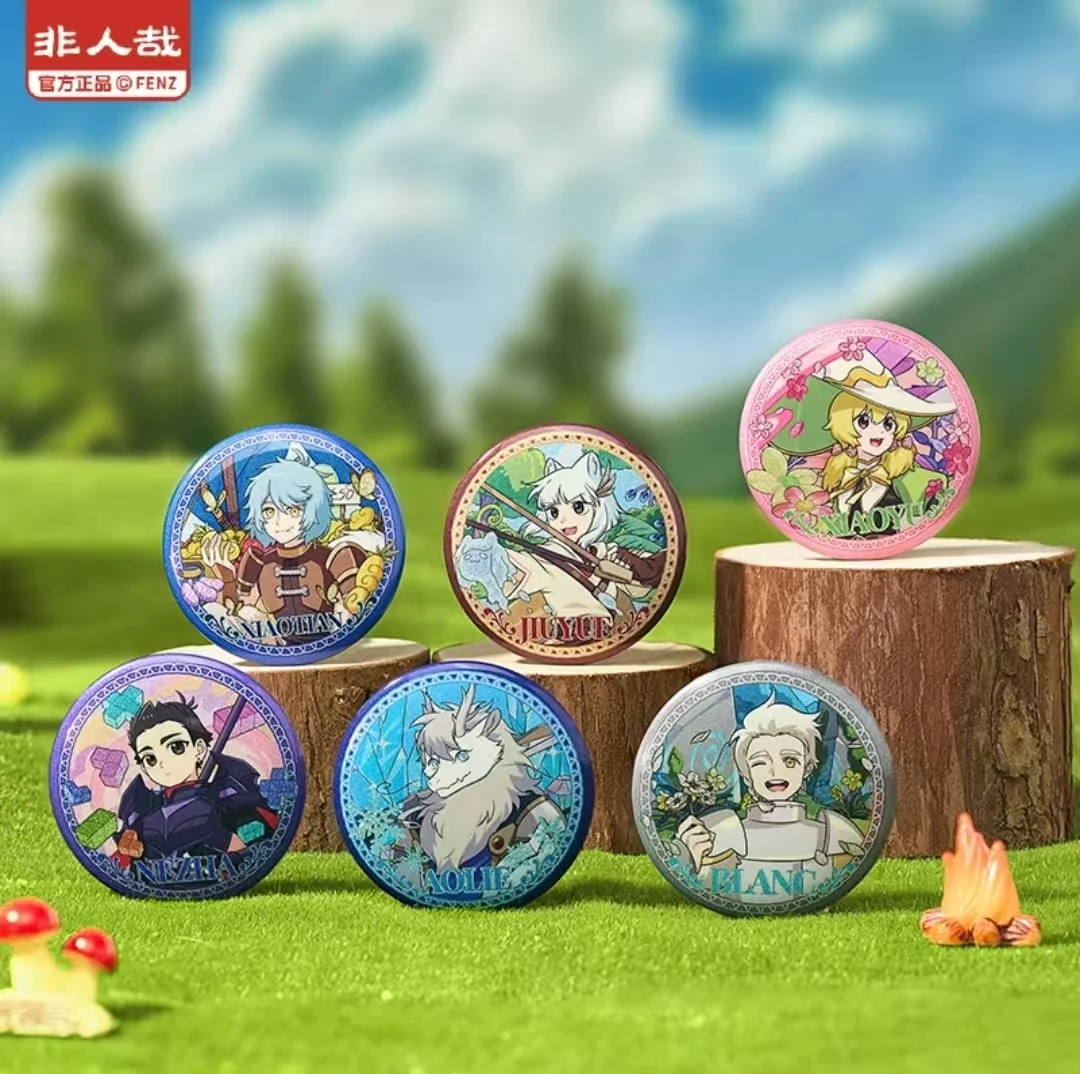 【代拆】非人哉限/时/玩家系列徽章盲盒动漫大电影周边镭射票拍立得