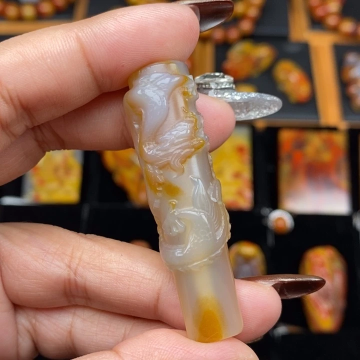 玛瑙/玉髓未镶嵌颈饰