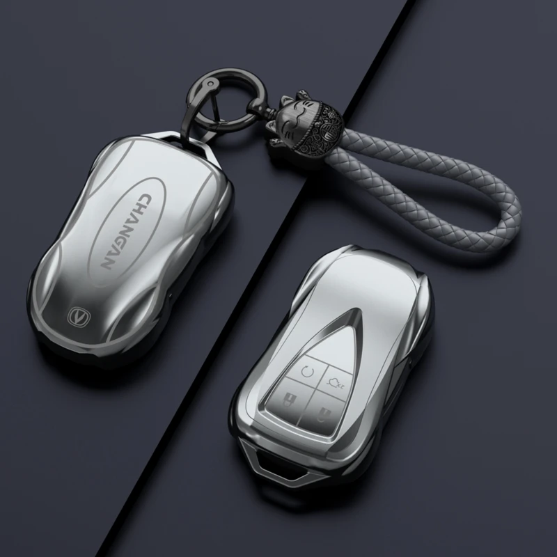 新款长安车钥匙保护套逸动逸达全包CS85 coupe高端炫酷跑车壳四代