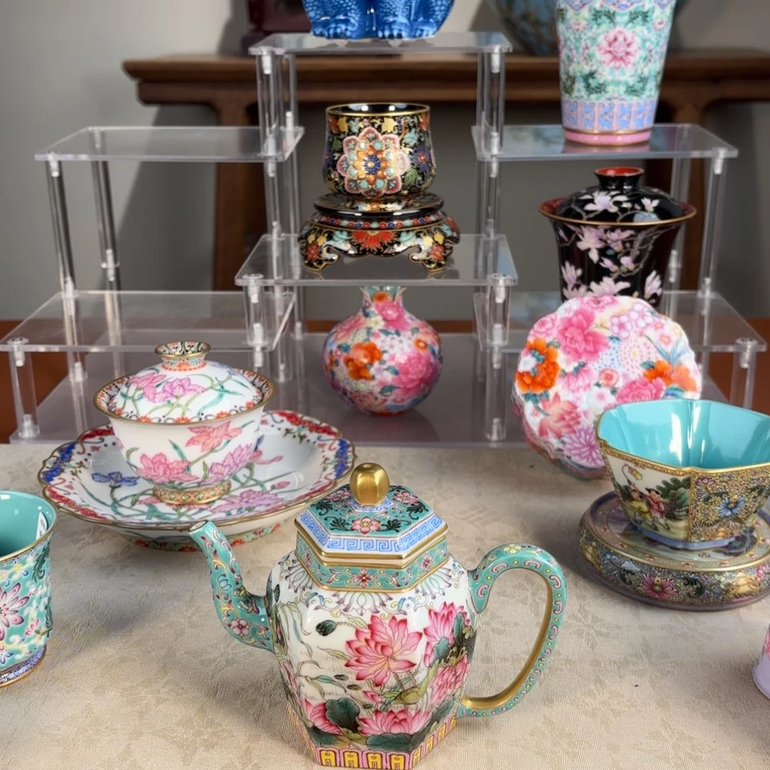 太***我纯手工手绘 高端茶器