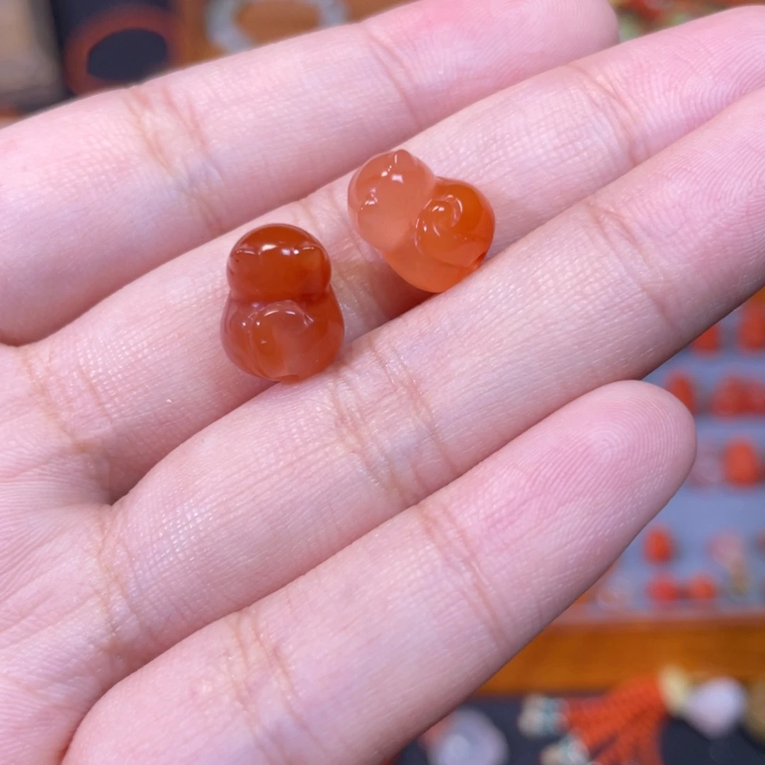 未镶嵌趴趴猫卡9+南红玛瑙拍一发一直播间挑选