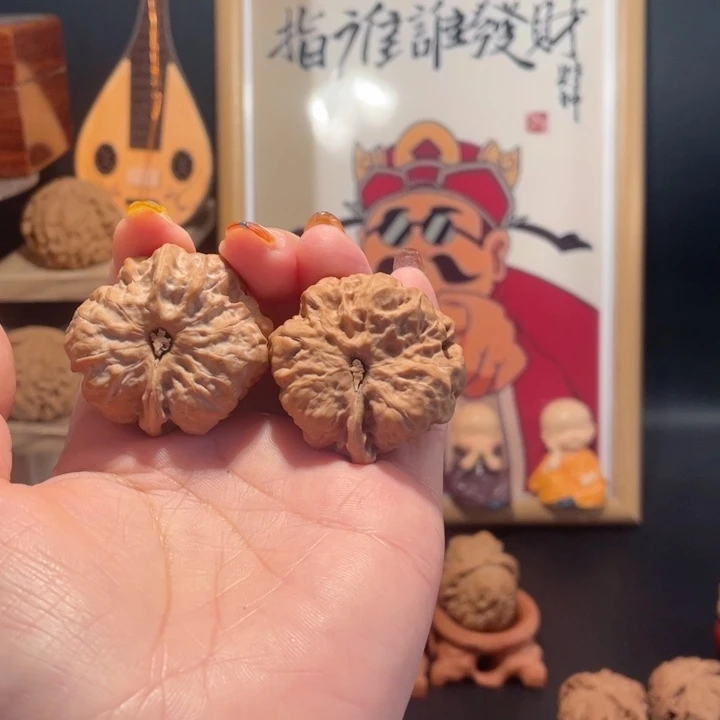文玩核桃把件夏**阳一帆风顺