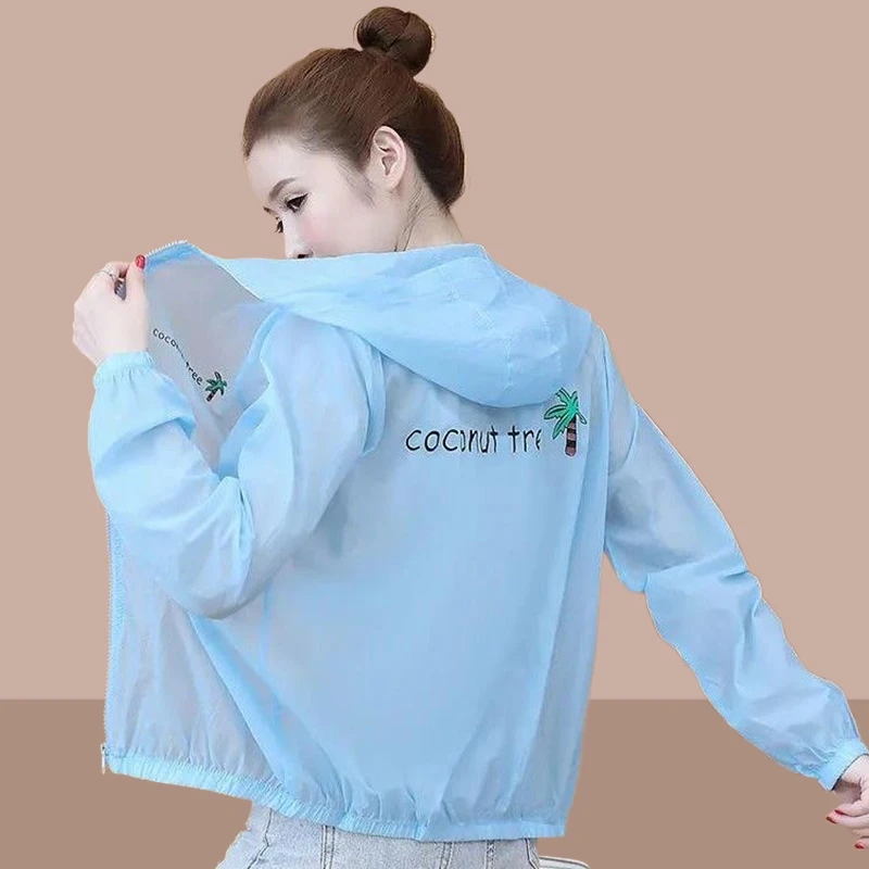 防晒衣女薄款2025夏季新款小个子宽松百搭防晒服女学生透气短外套